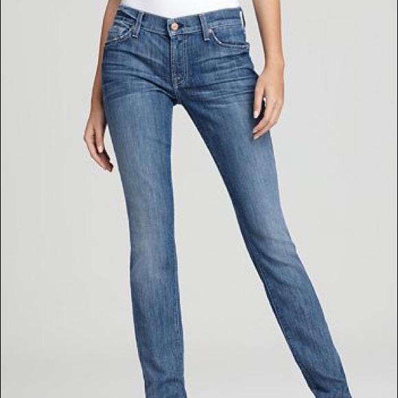 7 for all mankind Roxanne light wash skinny jeans size 25 - Picture 1 of 16